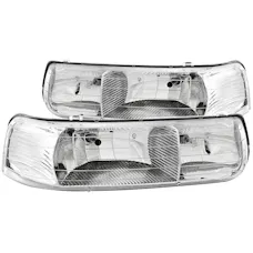 AnzoUSA 111011 Crystal Headlights Chrome