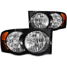 AnzoUSA 111022 Crystal Headlights Black