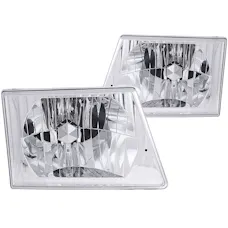AnzoUSA 111026 Crystal Headlights Chrome