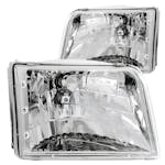 AnzoUSA 111036 Crystal Headlights Chrome