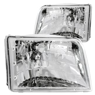 AnzoUSA 111036 Crystal Headlights Chrome