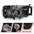 AnzoUSA 111490 Projector Headlights with Halo Black Clear Amber