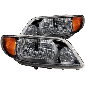 AnzoUSA 121107 Crystal Headlights Black
