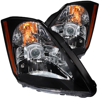 AnzoUSA 121108 Crystal Headlights Black