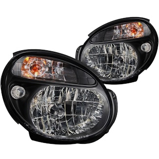 AnzoUSA 121121 Crystal Headlights Black