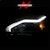 AnzoUSA 121569 Projector Headlights w/ Light Bar Black Housing