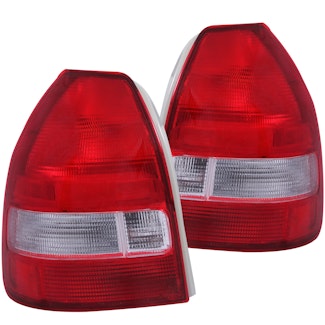 AnzoUSA 221135 Taillights Red/Clear