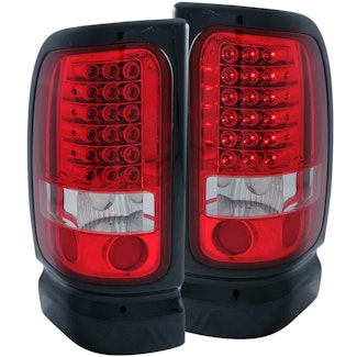 AnzoUSA 311052 LED Taillights Red/Clear