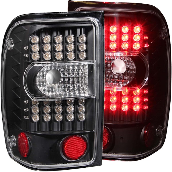 AnzoUSA 311107 LED Taillights Black