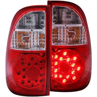 AnzoUSA 311117 LED Taillights Red/Clear