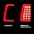 AnzoUSA 311335 LED Taillights Plank Style Chrome with Red/Clear Lens