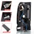 AnzoUSA 311339 LED Taillights Plank Style Black with Clear Lens