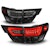 AnzoUSA 311440 LED Tail Lights w/ Light Bar Black Housing Smoke Lens 4pcs
