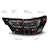 AnzoUSA 311440 LED Tail Lights w/ Light Bar Black Housing Smoke Lens 4pcs