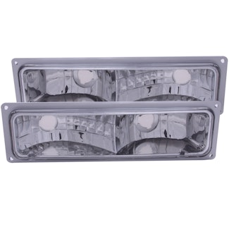AnzoUSA 511032 Euro Parking Lights Chrome