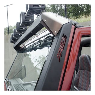 ARIES 15916 Jeep TJ Roof Light Mounting Brackets & Crossbar