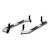 ARIES 203025 3" Round Black Steel Side Bars, Select Ford F-150, F-250, F-350 Super Duty