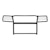 ARIES 2052 Black Steel Grille Guard, Select Toyota Tundra
