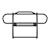 ARIES 2170031 Pro Series Black Steel Grille Guard with Light Bar, Select Jeep Renegade