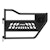 ARIES 25009 Jeep Wrangler JK Aluminum Rear Tube Doors