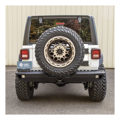 ARIES 2563001 Jeep Wrangler JL Heavy-Duty Spare Tire Carrier