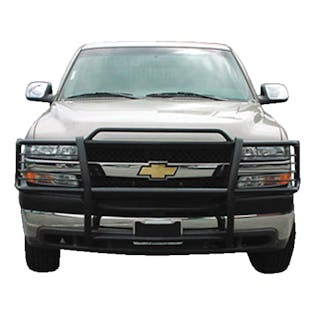 ARIES 4050 Black Steel Grille Guard, Select Chevrolet Silverado 2500 ...