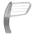 ARIES 4087-2 Polished Stainless Grille Guard, Select Chevrolet Suburban, Tahoe