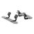 ARIES 4509 Mounting Brackets for 6" Oval Side Bars