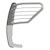 ARIES 9052-2 Polished Stainless Grille Guard, Select Nissan Titan XD