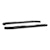 ARIES AL234013 Big Step 4" Black Aluminum Round Side Bars, Select Silverado, Sierra 2500, 3500