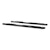 ARIES B2885 6" x 85" Black Aluminum Oval Side Bars (No Brackets)