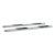 ARIES S223005-2 4" Polished Stainless Oval Side Bars, Select Ford F-250, F-350 Super Duty