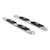 ARIES S225008-2 4" Polished Stainless Oval Side Bars, Select Dodge Ram 1500, 2500, 3500