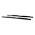 ARIES S225008 4" Black Steel Oval Side Bars, Select Dodge Ram 1500, 2500, 3500