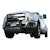 ARIES TB45-3012 4" Bull Bar with Skid, Black Textured