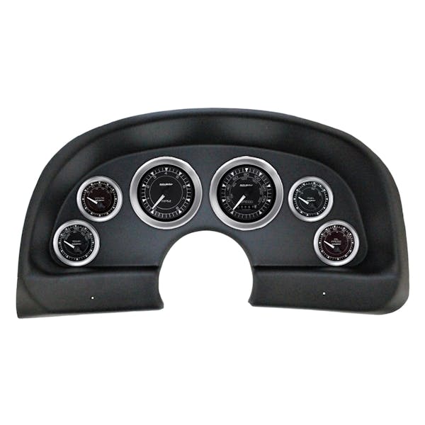 AutoMeter Products 2930-04 DIRECT FIT DASH KIT; (3 3/8in. X2; 2 1/16in. X4); CHEVY CAMARO 93-02; CHRONO