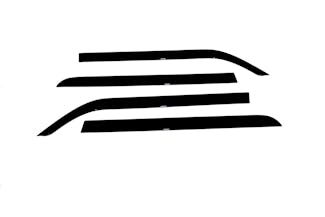 AVS 894002 Ventvisor Low Pro 4pc Smoke