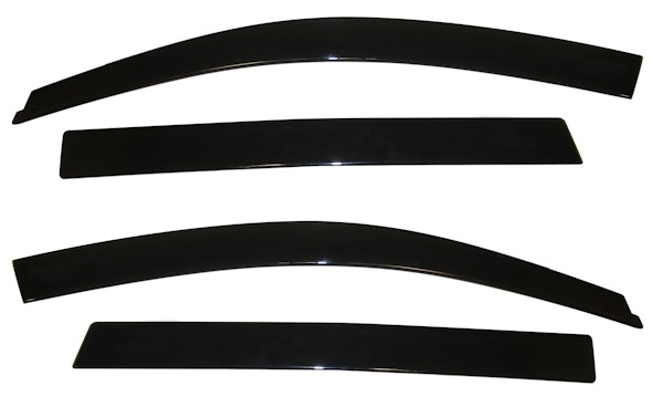 AVS 894020 Ventvisor Low Pro 4pc Smoke