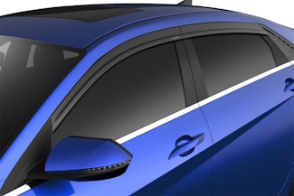 AVS 894118 Ventvisor Low Pro 4pc Smoke