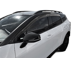 AVS 894107 Ventvisor Low Pro 4pc Smoke