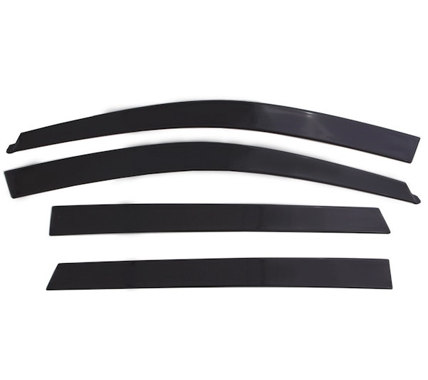 AVS 994018 Ventvisor Low Pro 4pc Smoke