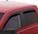 AVS 994018 Ventvisor Low Pro 4pc Smoke