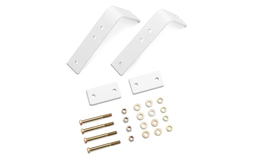 BACKRACK 91006W Light Bracket White