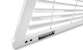 BACKRACK 12900W Frame - Louvered White