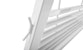 BACKRACK 12900W Frame - Louvered White