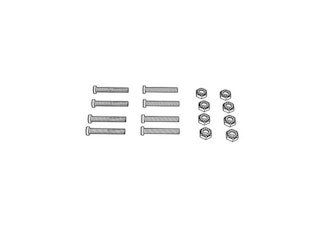 BAK Industries PARTS-276A0008 Service Kit - BAKBox2 - System Folding Panels Mounting Hardware