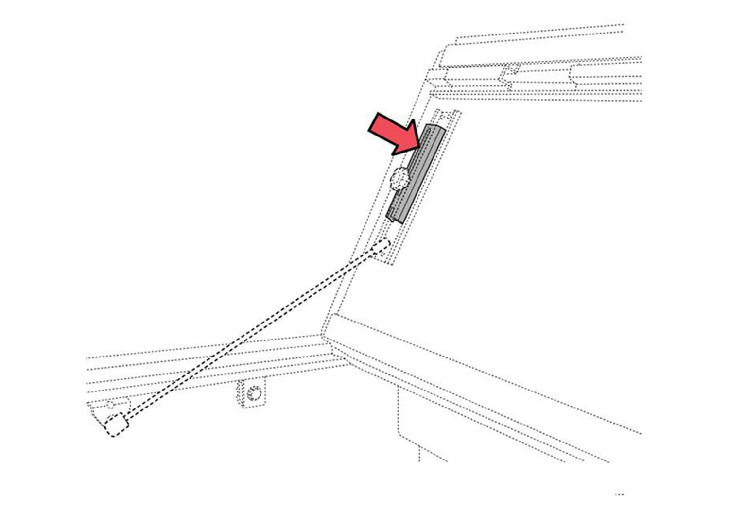 BAK Industries PARTS-356A0013 Service Kit - BAKFlip Slide