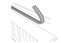 BAK Industries PARTS-326A0004 Service Kit - Bulkhead Seal - Thick Ribbed - 3/4 x 65