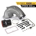 Banks Power 42790 Monster-Ram Intake Elbow Kit with Fuel Line and Hump Hose, 4 inch Natural