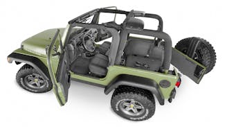 BedRug BTJL18F2 Jeep BedTred